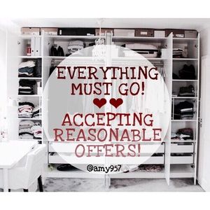 🖤MOVING SALE! ACCEPTING ALL REASONABLE OFFERS!🖤